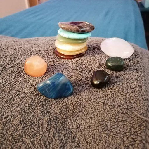a collection of crystals for healing